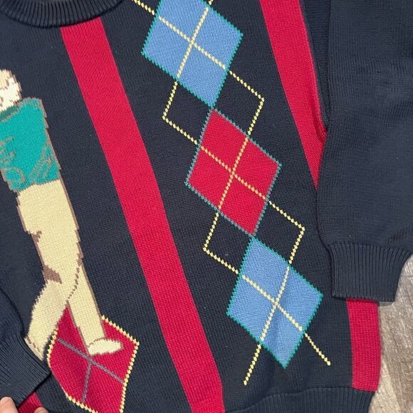 Vintage Golf Sweater - Picture 5 of 9